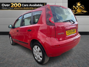 2009 Nissan Note 1.4 16v Visia in Red — image 5