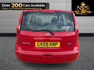 2009 Nissan Note 1.4 16v Visia in Red — image 6