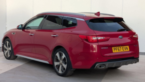 2018 Kia Optima 1.7 Crdi Gt-Line S Sportswagon Dct Euro 6 (s/s) 5dr in Red — image 4