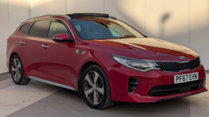 2018 Kia Optima 1.7 Crdi Gt-Line S Sportswagon Dct Euro 6 (s/s) 5dr in Red — image 5