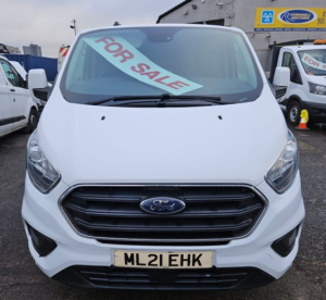 2021 Ford Transit Custom 2.0 Transit Custom Limited Van 300 L2 2.0l Ecoblue 130ps Fwd 6 Speed Manual in White — image 2