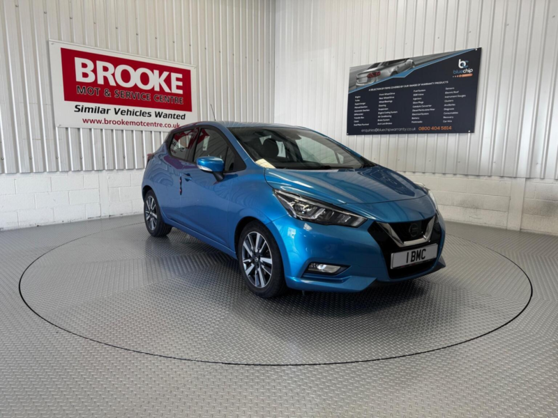 2019 Nissan Micra 1.0 Ig-T Acenta Limited Edition Euro 6 (s/s) 5dr in Blue — image 1