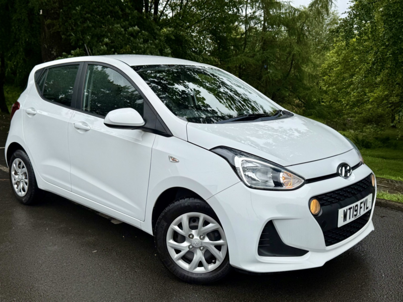 2019 Hyundai I10 1.2 I10*se Auto*only 10k-2keys-Dab-Bt-Fksh-Ulez**flawless** in White — image 1