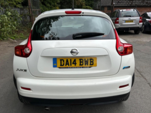 2014 Nissan Juke 1.5 Dci 8v Acenta Euro 5 (s/s) 5dr in White — image 6