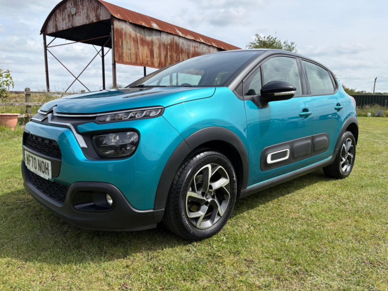 2020 Citroen C3 1.2 Puretech Flair Euro 6 (s/s) 5dr in Blue — image 1