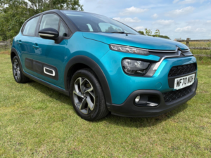 2020 Citroen C3 1.2 Puretech Flair Euro 6 (s/s) 5dr in Blue — image 3