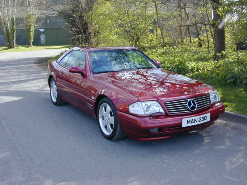 2001 Mercedes-Benz Sl Ref 8796 - Mercedes Benz R129 320 Sl 3.2 V6 Sports Convertible Automatic – Air Con (rhd - Uk Car / in Red — image 1