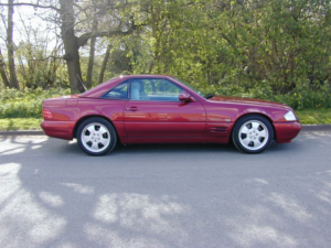 2001 Mercedes-Benz Sl Ref 8796 - Mercedes Benz R129 320 Sl 3.2 V6 Sports Convertible Automatic – Air Con (rhd - Uk Car / in Red — image 2