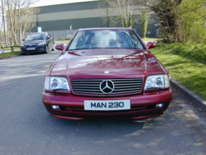 2001 Mercedes-Benz Sl Ref 8796 - Mercedes Benz R129 320 Sl 3.2 V6 Sports Convertible Automatic – Air Con (rhd - Uk Car / in Red — image 4