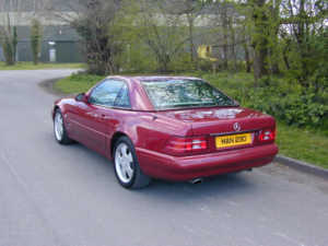 2001 Mercedes-Benz Sl Ref 8796 - Mercedes Benz R129 320 Sl 3.2 V6 Sports Convertible Automatic – Air Con (rhd - Uk Car / in Red — image 6