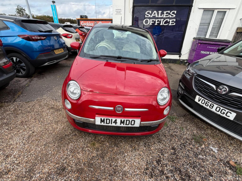 2014 Fiat 500 1.2 Lounge Euro 6 (s/s) 3dr in Red — image 1