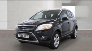 2009 Ford Kuga 2.0 Tdci Zetec AWD Euro 4 5dr in Black — image 2