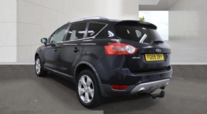 2009 Ford Kuga 2.0 Tdci Zetec AWD Euro 4 5dr in Black — image 3