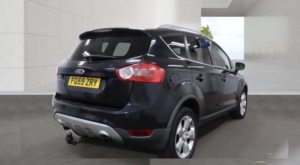 2009 Ford Kuga 2.0 Tdci Zetec AWD Euro 4 5dr in Black — image 4