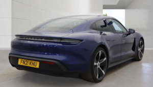 2021 Porsche Taycan Performance Plus 93.4kwh Auto Rwd 4dr in Blue — image 4
