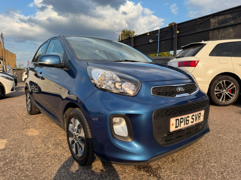 2016 Kia Picanto 1.25 2 Auto Euro 6 5dr in Blue — image 1