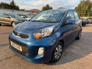2016 Kia Picanto 1.25 2 Auto Euro 6 5dr in Blue — image 2