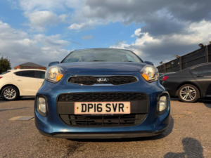 2016 Kia Picanto 1.25 2 Auto Euro 6 5dr in Blue — image 5