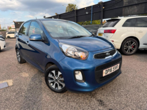 2016 Kia Picanto 1.25 2 Auto Euro 6 5dr in Blue — image 6