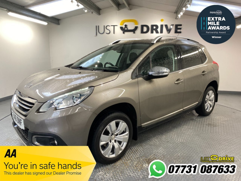 2016 Peugeot 2008 1.6 Bluehdi Allure SUV 5dr Diesel Manual Euro 6 (s/s) (100 Ps) in Grey — image 1