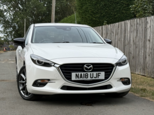 2018 Mazda Mazda3 2.0 Skyactiv-G Sport Black in White — image 2