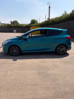 2017 Ford Fiesta 1.0t Ecoboost St-Line Hatchback 3dr Petrol Manual Euro 6 (s/s) (100 Ps) in Blue — image 2