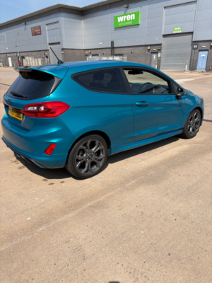 2017 Ford Fiesta 1.0t Ecoboost St-Line Hatchback 3dr Petrol Manual Euro 6 (s/s) (100 Ps) in Blue — image 5