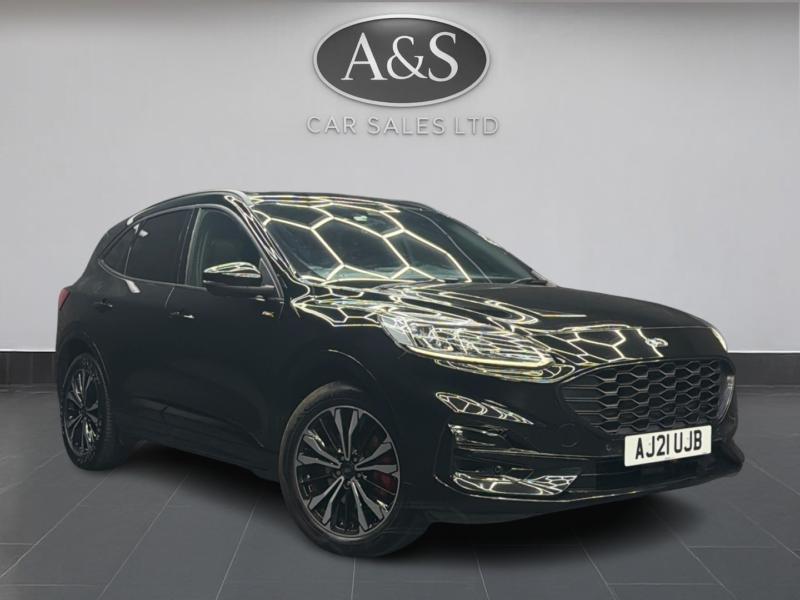 2021 Ford Kuga 2.5 Kuga St-Line X 5 Door 2.5l Duratec 225ps PHEV Fwd CVT Automatic in Black — image 1