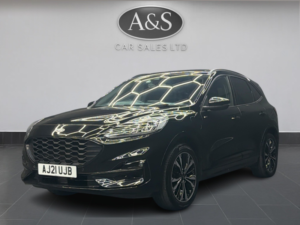 2021 Ford Kuga 2.5 Kuga St-Line X 5 Door 2.5l Duratec 225ps PHEV Fwd CVT Automatic in Black — image 5