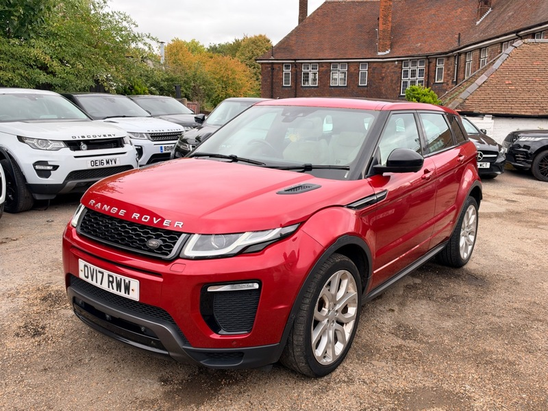 2017 Land Rover Range Rover Evoque Td4 Hse Dynamic Lux in Red — image 1