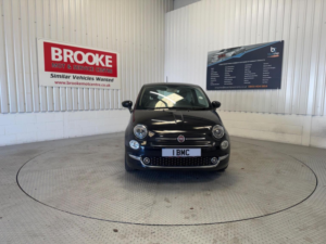 2017 Fiat 500 1.2 Lounge Euro 6 (s/s) 3dr in Black — image 5
