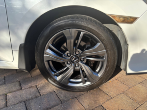 2017 Honda Civic 1.0 Vtec Turbo Ex Hatchback 5dr Petrol Manual Euro 6 (s/s) (129 Ps) in White — image 3