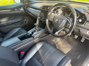 2017 Honda Civic 1.0 Vtec Turbo Ex Hatchback 5dr Petrol Manual Euro 6 (s/s) (129 Ps) in White — image 6