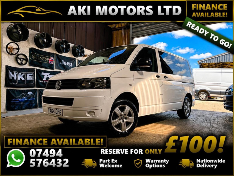2015 Volkswagen Transporter 2.0 Tdi T30 Startline L1 H1 4dr in White — image 1
