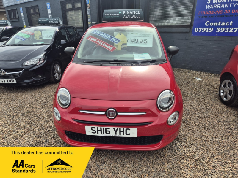 2016 Fiat 500 1.2 500 My17 1.2 69hp Pop in Red — image 1