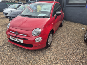 2016 Fiat 500 1.2 500 My17 1.2 69hp Pop in Red — image 4
