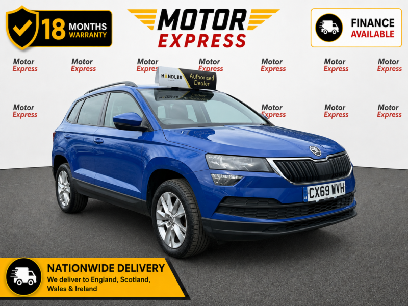 2019 Skoda Karoq 1.6 Tdi Se Technology in Blue — image 1