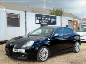 2015 Alfa Romeo Giulietta 1750 Tbi Quadrifoglio Verde Tct Euro 6 (s/s) 5dr in Black — image 3