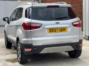 2017 Ford Ecosport 1.0t Ecoboost Titanium 2WD Euro 6 (s/s) 5dr in Silver — image 3