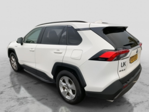 2020 Toyota Rav4 2.5 Vvt-H Icon SUV 5dr Petrol Hybrid CVT Euro 6 (s/s) (218 Ps) in White — image 4