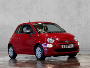 2019 Fiat 500 1.2 Pop Euro 6 (s/s) 3dr in Red — image 5