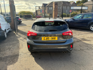 2019 Ford Focus 1.5t Ecoboost St-Line X Hatchback 5dr Petrol Auto Euro 6 (s/s) (182 Ps) in Grey — image 4