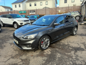 2019 Ford Focus 1.5t Ecoboost St-Line X Hatchback 5dr Petrol Auto Euro 6 (s/s) (182 Ps) in Grey — image 6