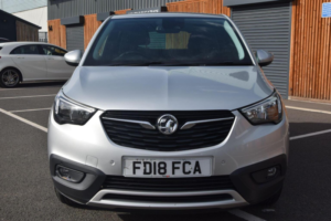 2018 Vauxhall Crossland X 1.6 Turbo D Tech Line Nav Euro 6 (s/s) 5dr in Silver — image 2