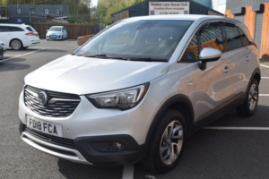 2018 Vauxhall Crossland X 1.6 Turbo D Tech Line Nav Euro 6 (s/s) 5dr in Silver — image 3
