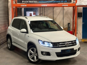 2015 Volkswagen Tiguan 2.0 Tdi Bluemotion Tech R-Line DSG 4WD Euro 6 (s/s) 5dr in White — image 2