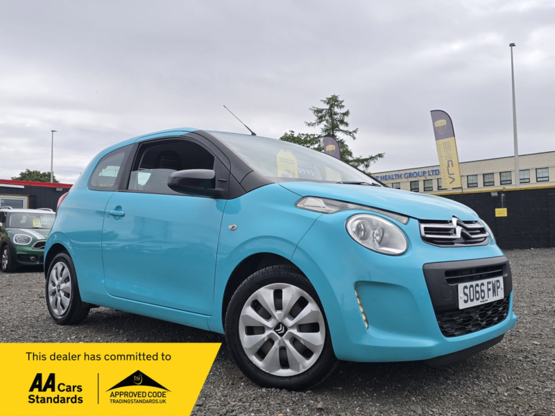 2017 Citroen C1 1.0 Vti Feel Hatchback 3dr Petrol Manual Euro 6 (68 Ps) in Blue — image 1