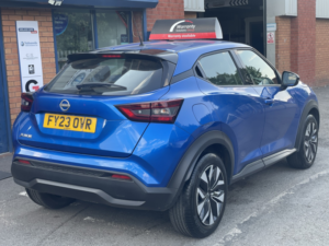 2023 Nissan Juke 1.0 Dig-T Acenta in Blue — image 4