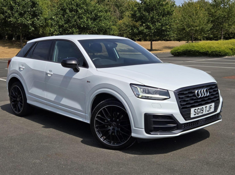 2019 Audi Q2 1.6 Tdi 30 Black Edition Euro 6 (s/s) 5dr in White — image 1