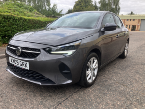 2020 Vauxhall Corsa 1.2 Se Premium Hatchback 5dr Petrol Manual Euro 6 (75 Ps) in Grey — image 3